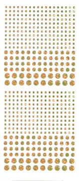 Gold Jewel Dazzles™ Stickers